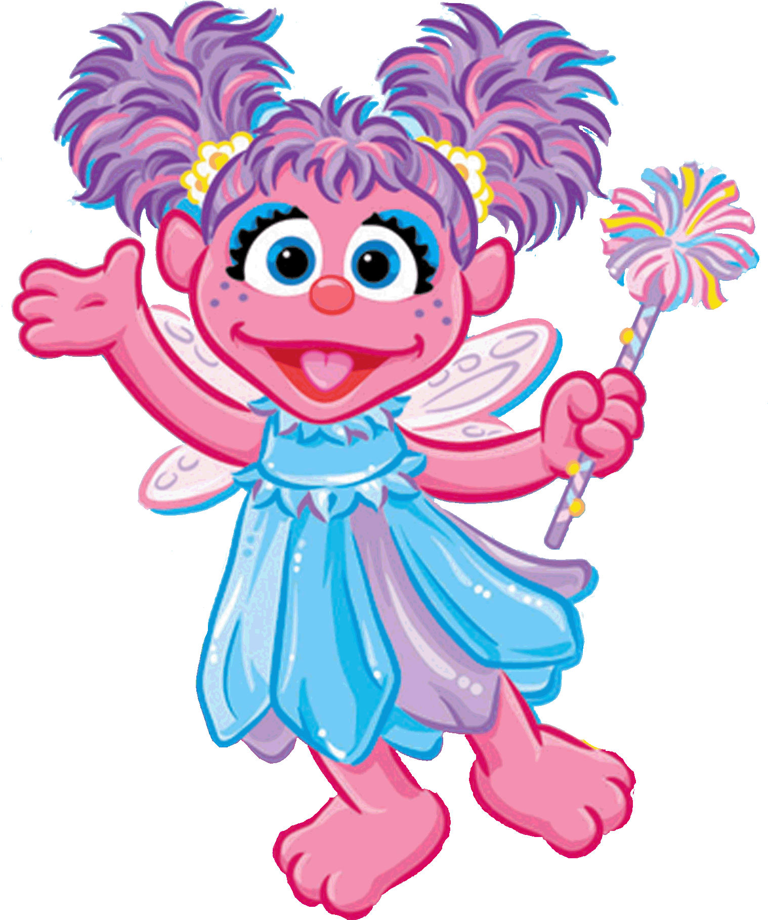 Elmo Clipart Birthday Boy - Abby Sesame Street Cartoon, HD Png Download PNG with transparent background