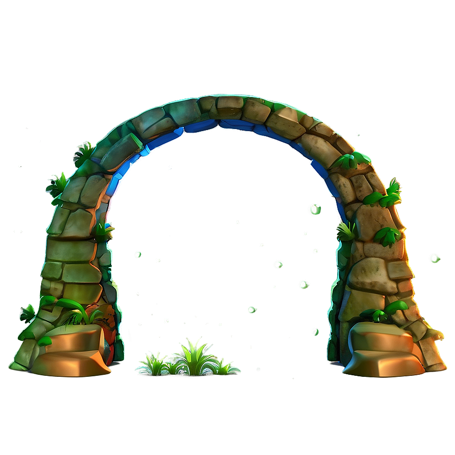 Cartoon Fairy Tale Arch Png 06122024