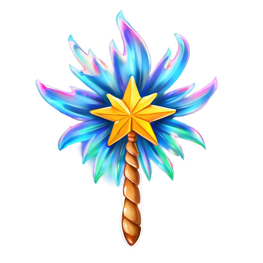 Cartoon Fairy Wand Png Aeo