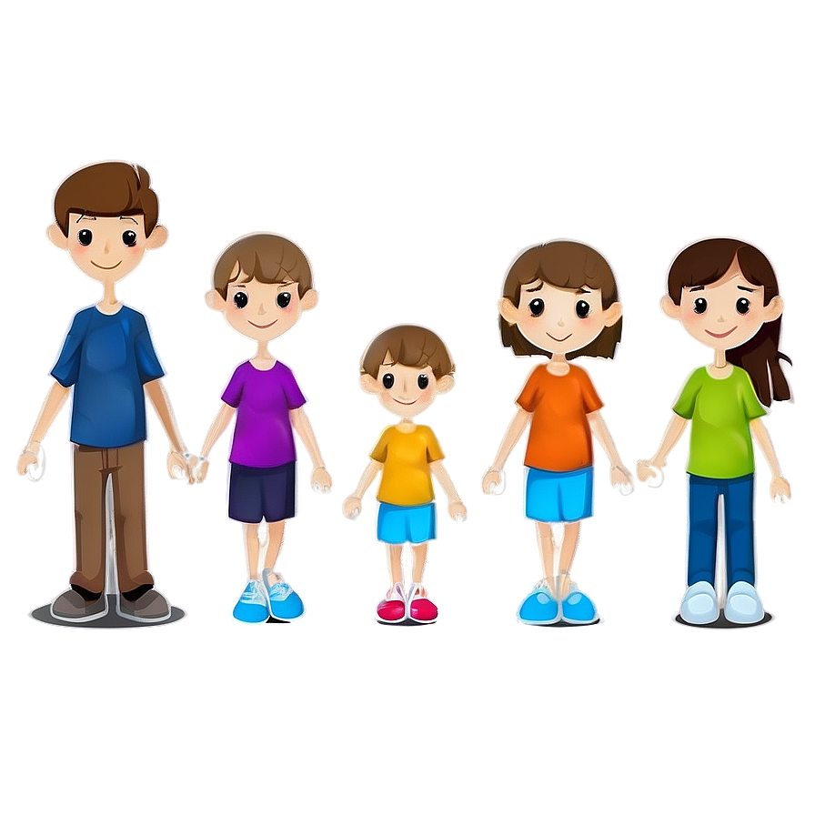 Cartoon Family Illustration Png 27