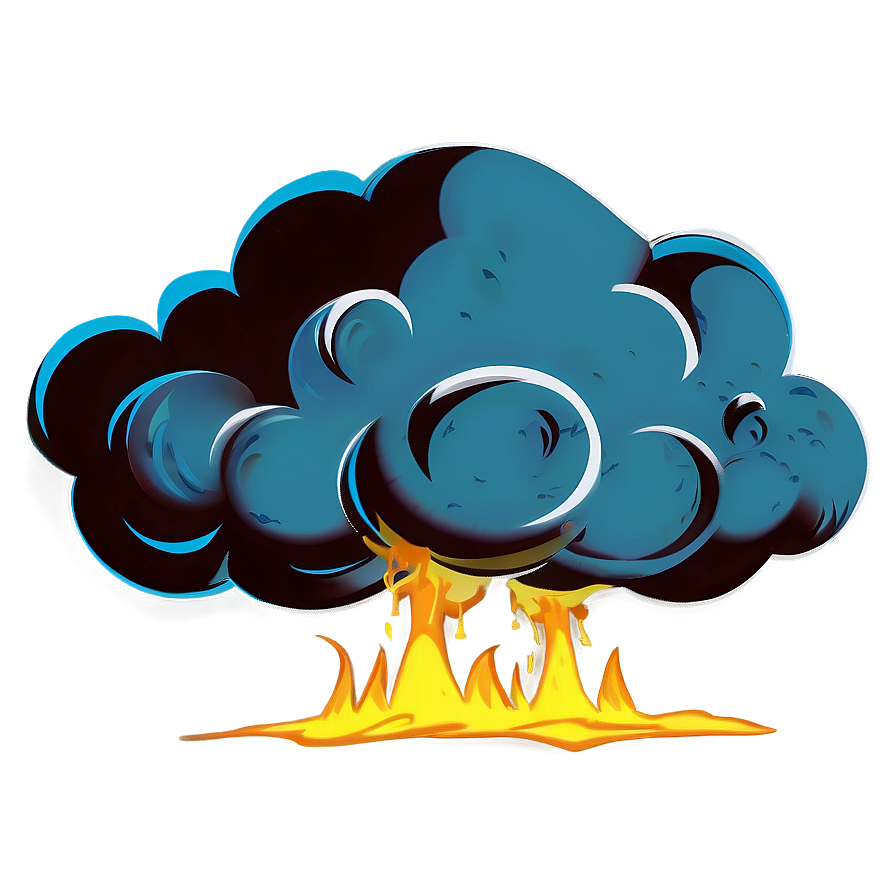 Cartoon Fart Cloud Png Tpn