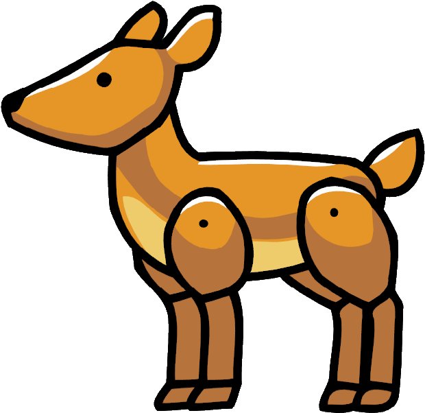 Cartoon Fawn Illustration