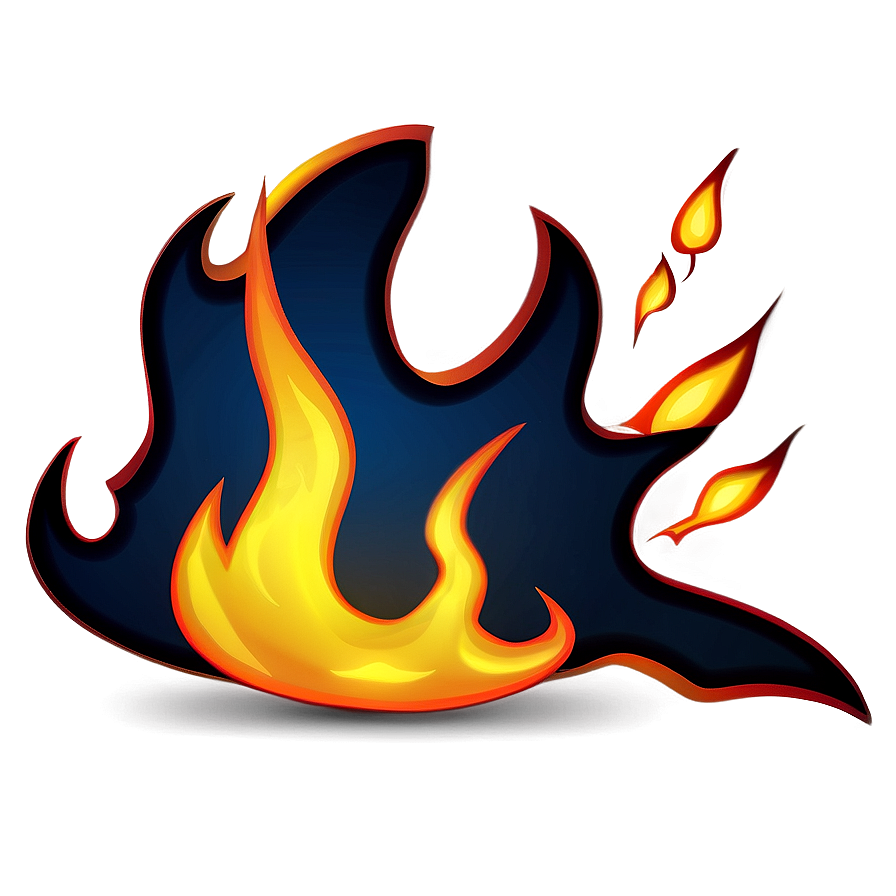 Cartoon Fire Background Png Fxh