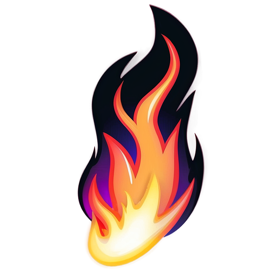 Cartoon Fire Effect Png 06262024