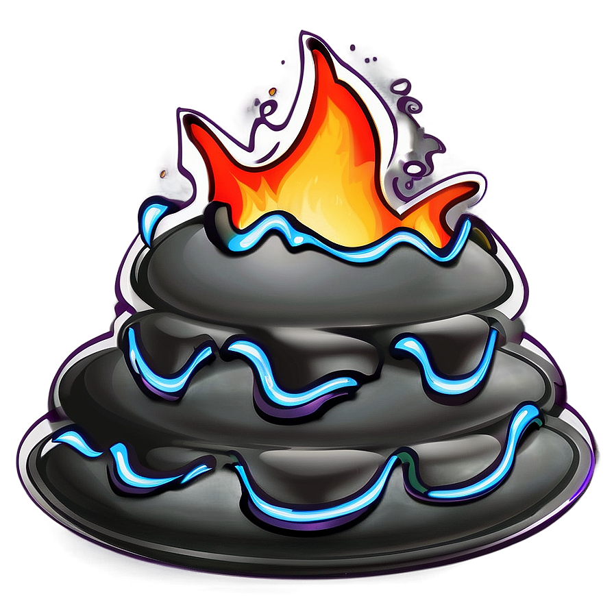 Cartoon Fire Flames Png Thb