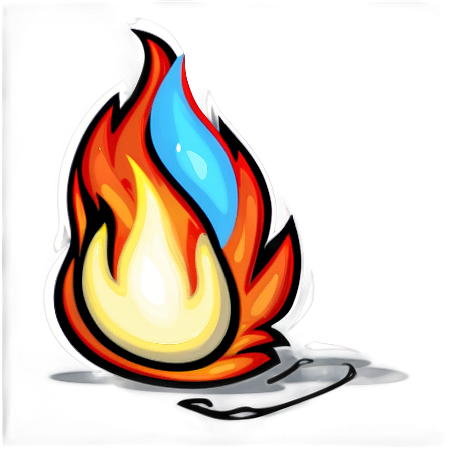 Cartoon Fire Transparent Png Hrg41