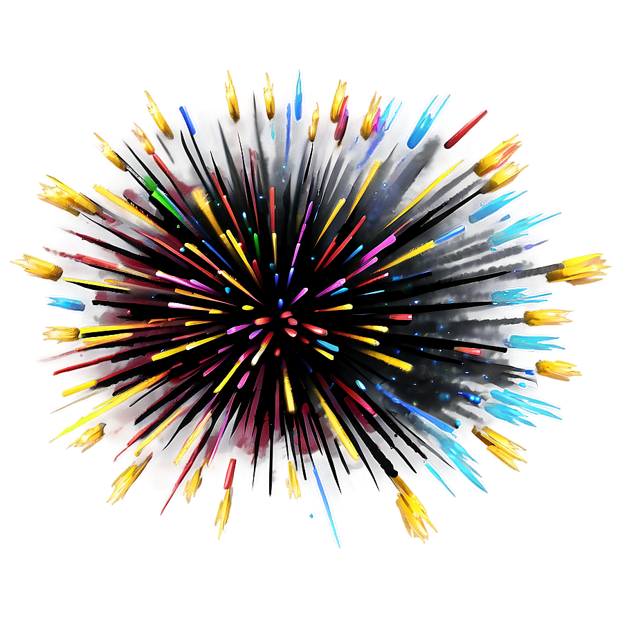 Cartoon Firework Explosion Png 06212024