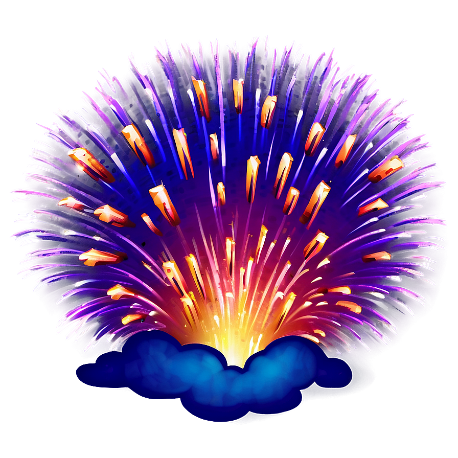 Cartoon Firework Explosion Png 06212024