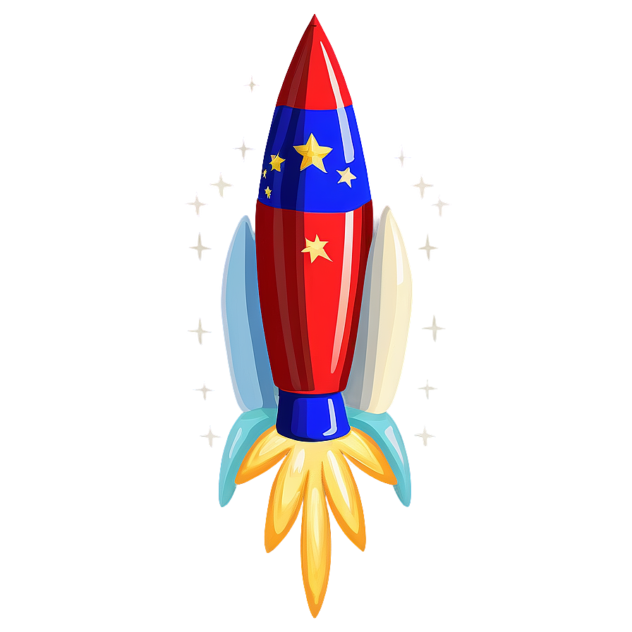 Cartoon Fireworks Rocket Png How67