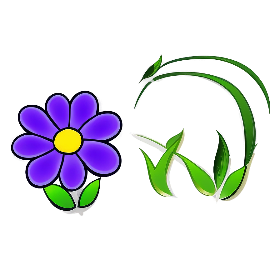 Cartoon Flower Outline Png Uhu14