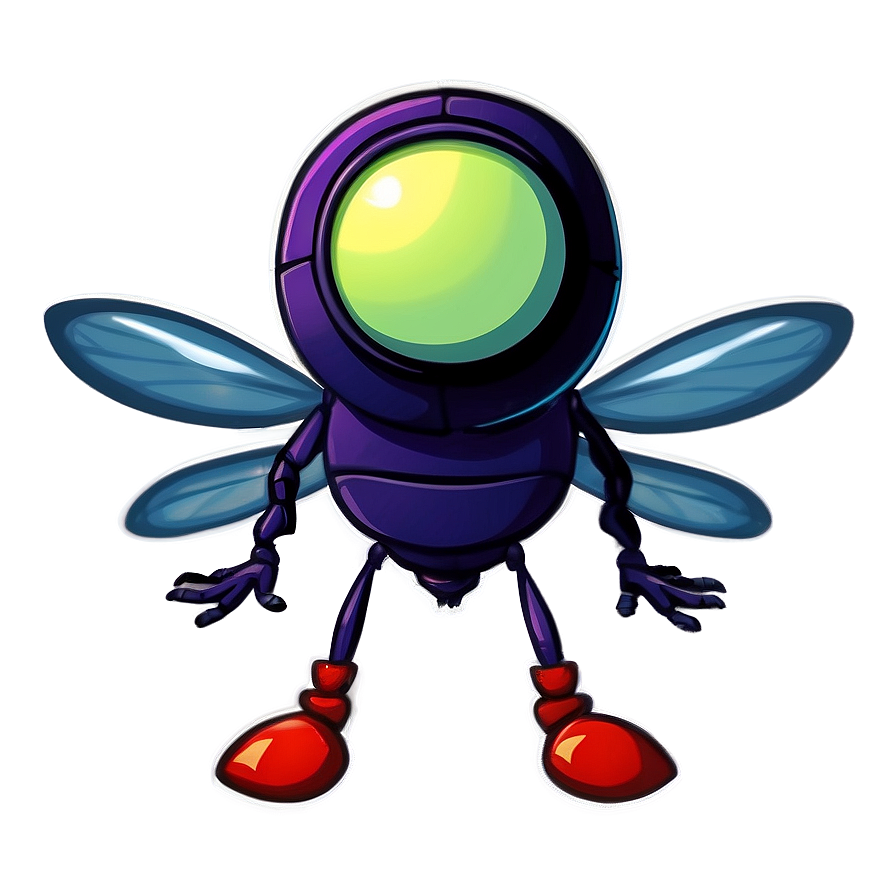 Cartoon Fly Character Png Ffa14