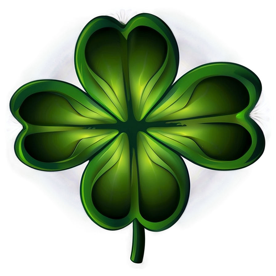 Cartoon Four Leaf Clover Png Vet95