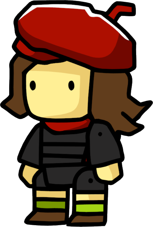 Artist Female - Leonardo Da Vinci Scribblenauts, HD Png Download PNG with transparent background