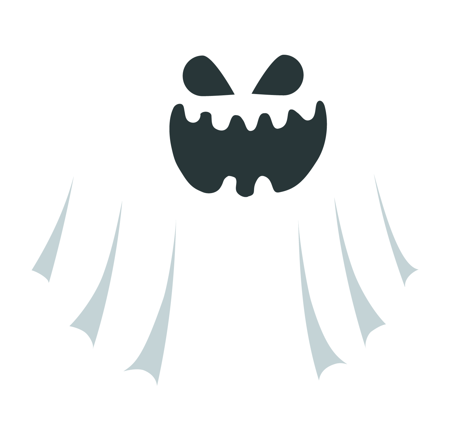 Ghost Png Transparent Halloween Paper Ghost - Ghost Png, Png Download PNG with transparent background