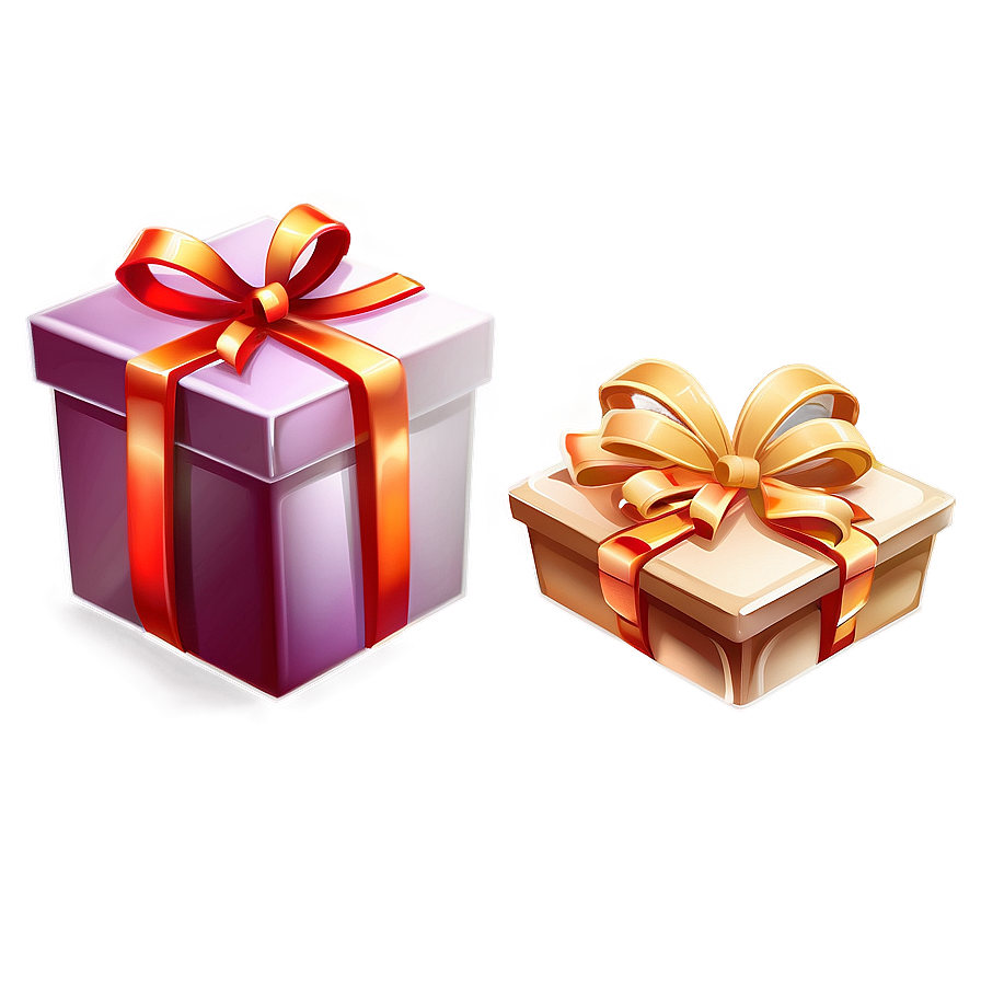 Cartoon Gift Box Png Pqt