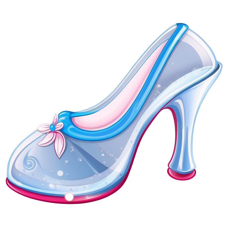 Cartoon Glass Slipper Image Png 54