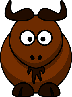 Cartoon Goat Character.png PNG with transparent background