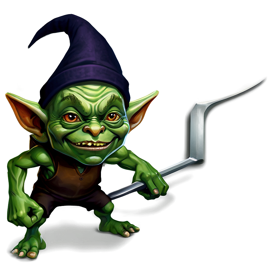 Cartoon Goblin Illustration Png Nga69