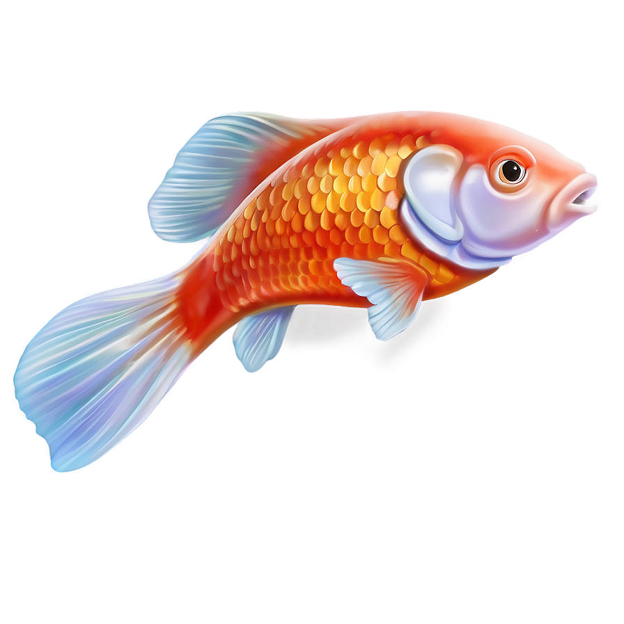 Cartoon Goldfish Png Ych