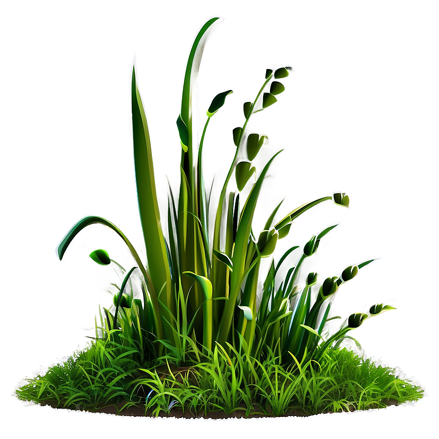 Cartoon Grass Set Png Cbl29