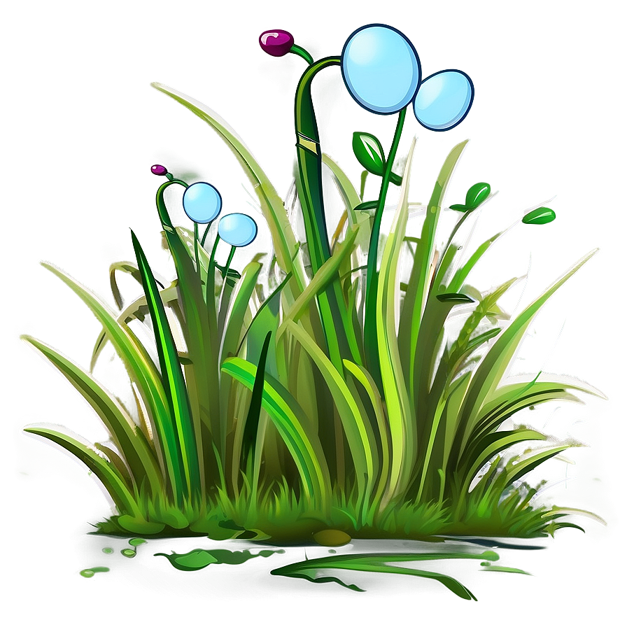 Cartoon Grass Tuft Png 06122024