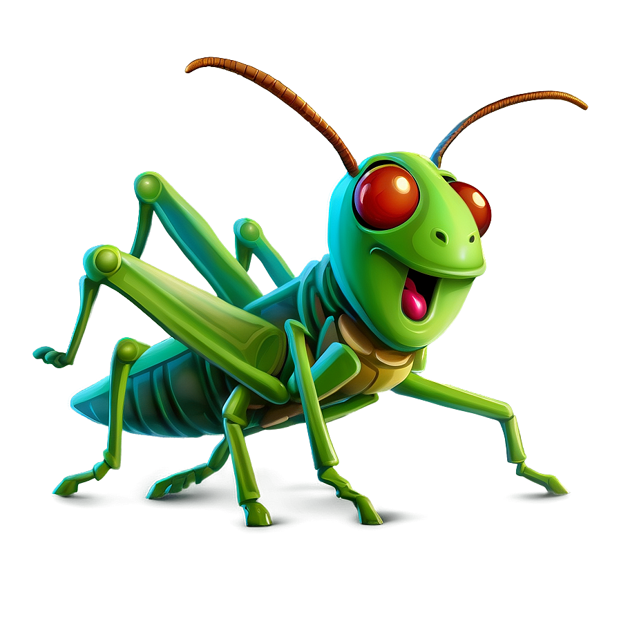 Cartoon Grasshopper Png Aje