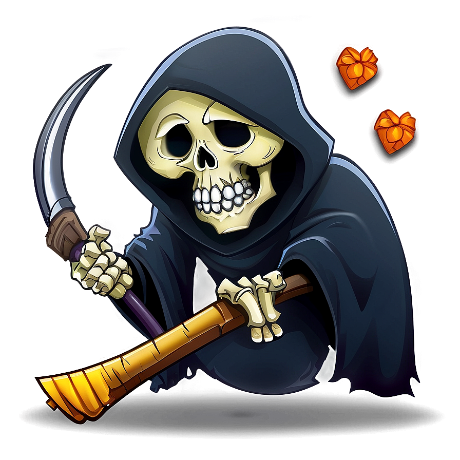 Cartoon Grim Reaper Png Eam