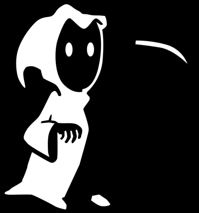 Vector Illustration Of Grim Reaper Angel Of Death Thief - Grim Reaper Money, HD Png Download PNG with transparent background