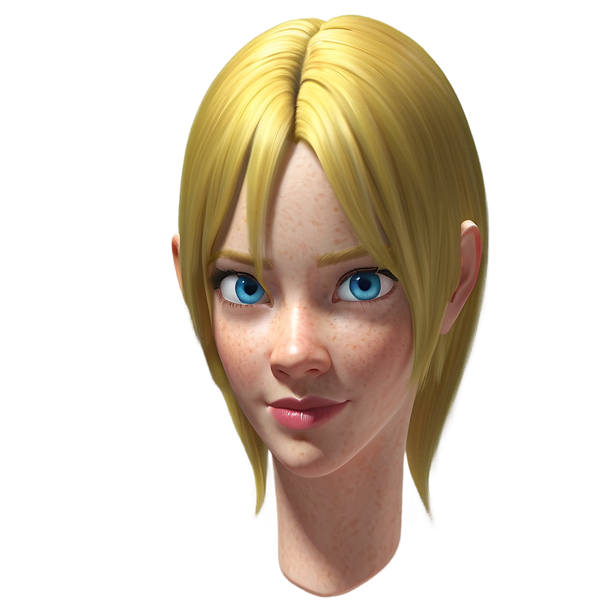 Cartoon Hair For Game Characters Png 47