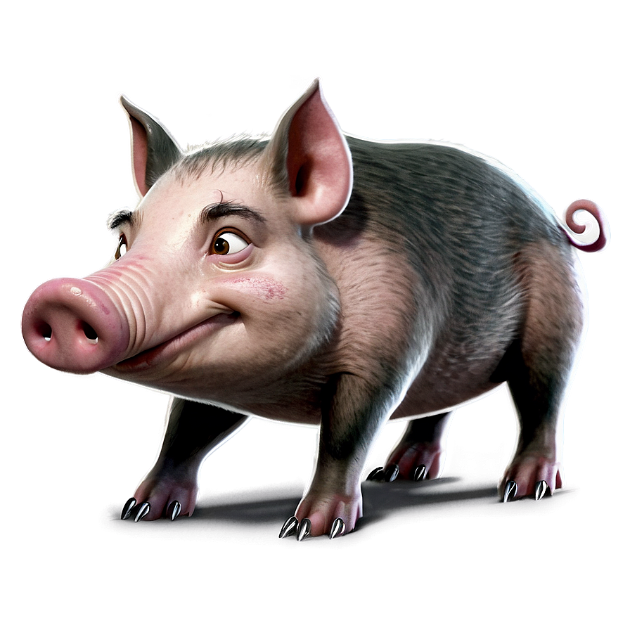 Cartoon Hog Png Pjr76