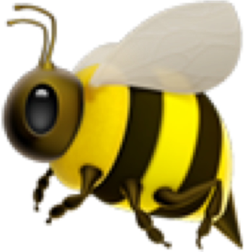 Cartoon Honey Bee Illustration