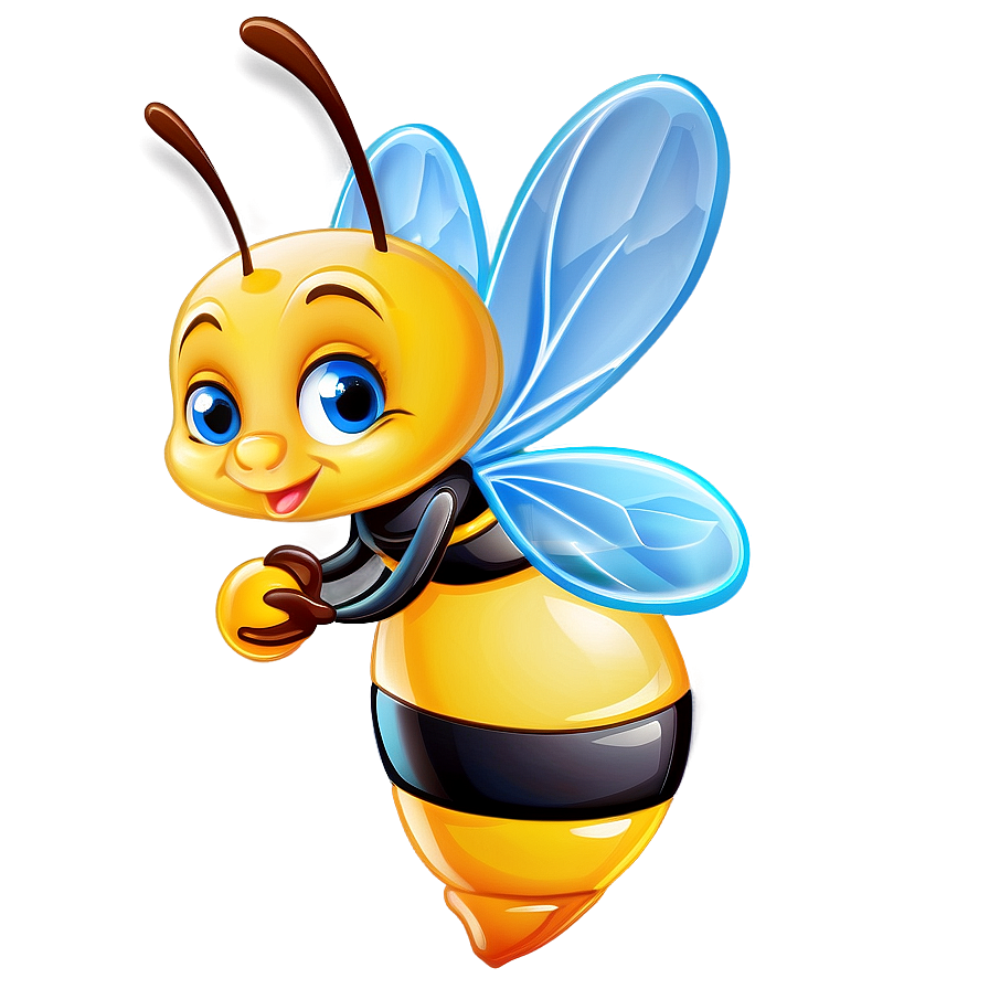 Cartoon Honey Bee Png Slo96