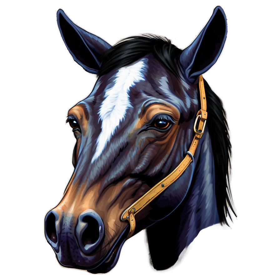 Cartoon Horse Head Clipart Png Dyj