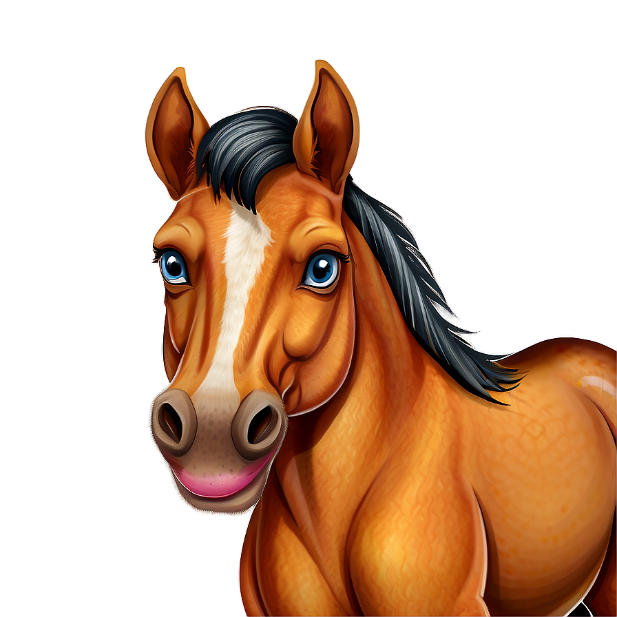 Cartoon Horse Png Gpn