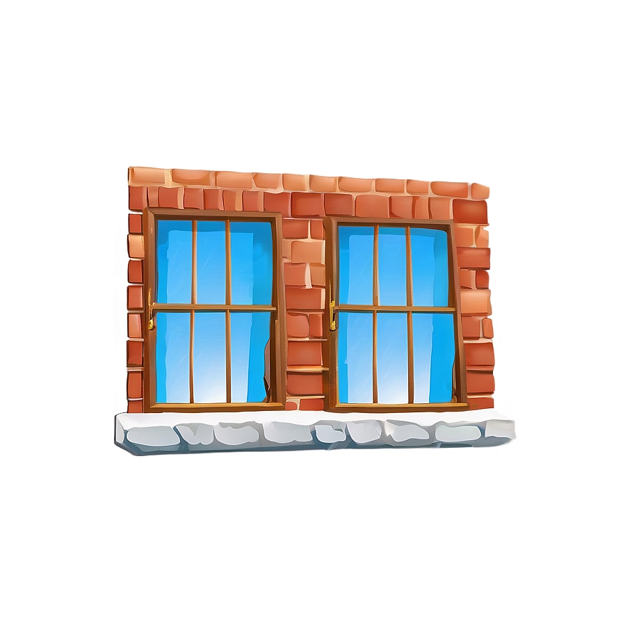 Cartoon House Windows Png 9