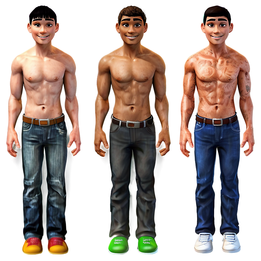 Cartoon Human Character Png 53