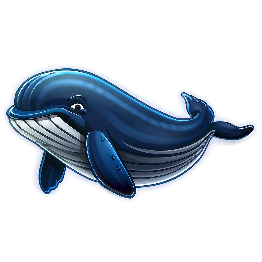 Cartoon Humpback Whale Character Png Fne