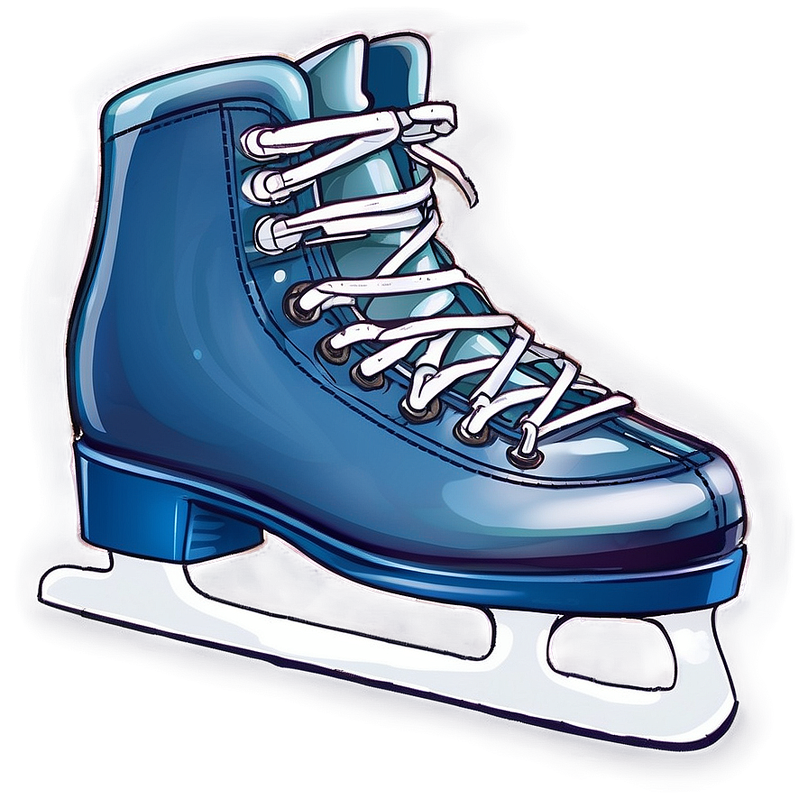 Cartoon Ice Skates Png 06122024