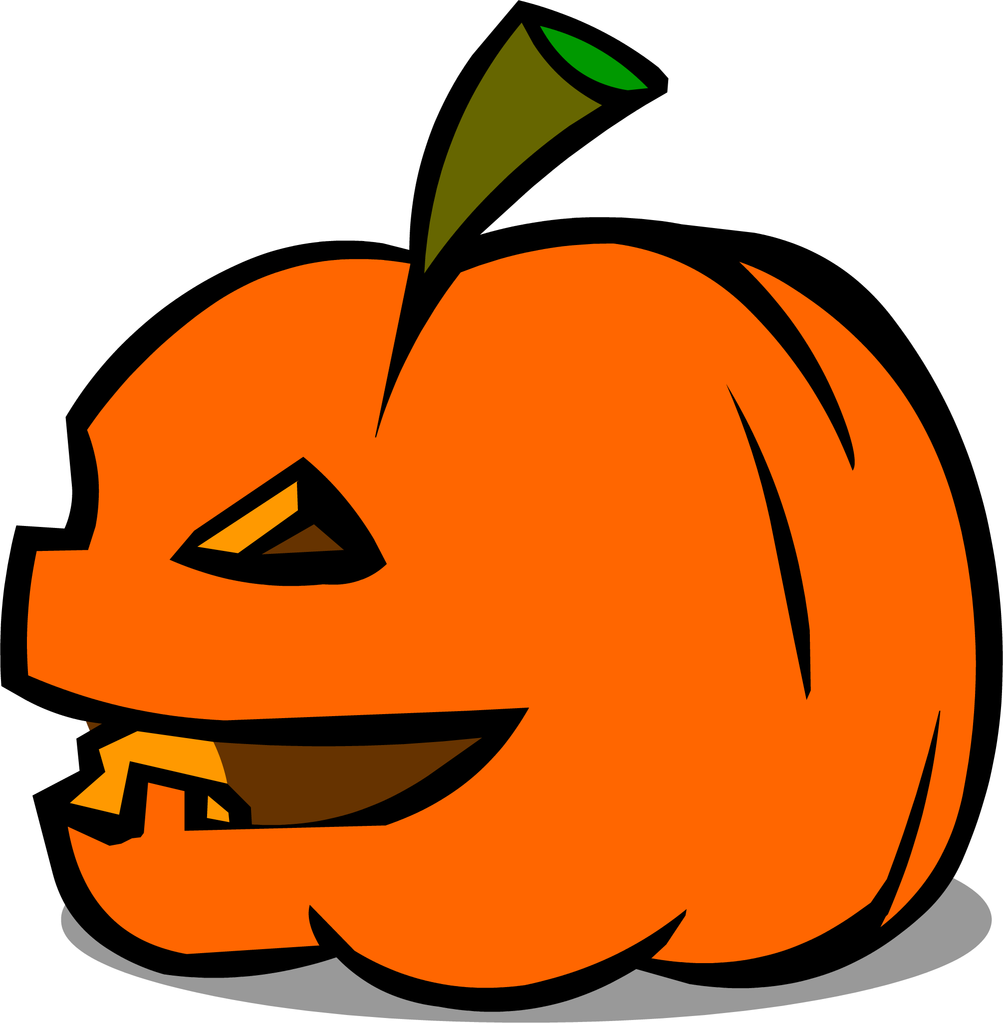 Cartoon Jack O Lantern Graphic