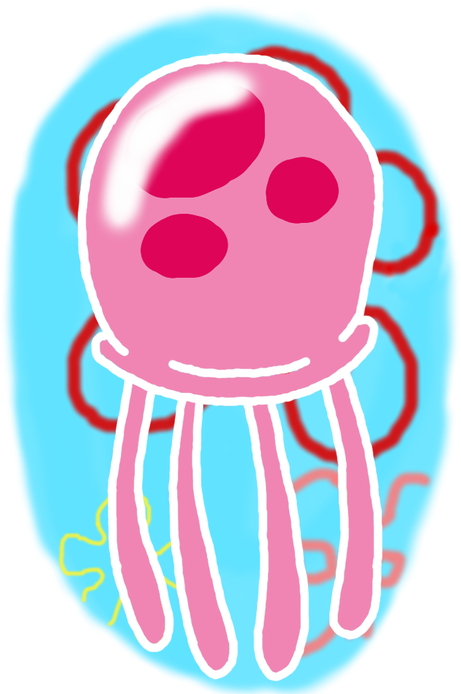 Collection Of Spongebob - Gambar Ubur Ubur Kartun Spongebob, HD Png Download PNG with transparent background