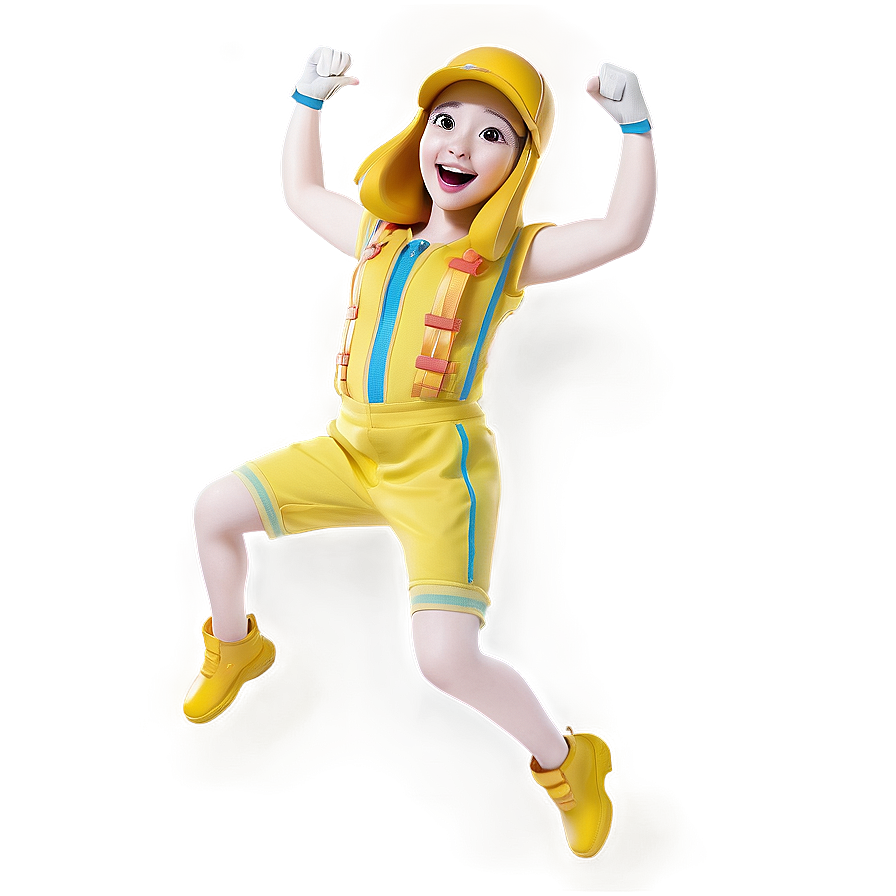 Cartoon Jumping Joy PNG 70 PNG with transparent background