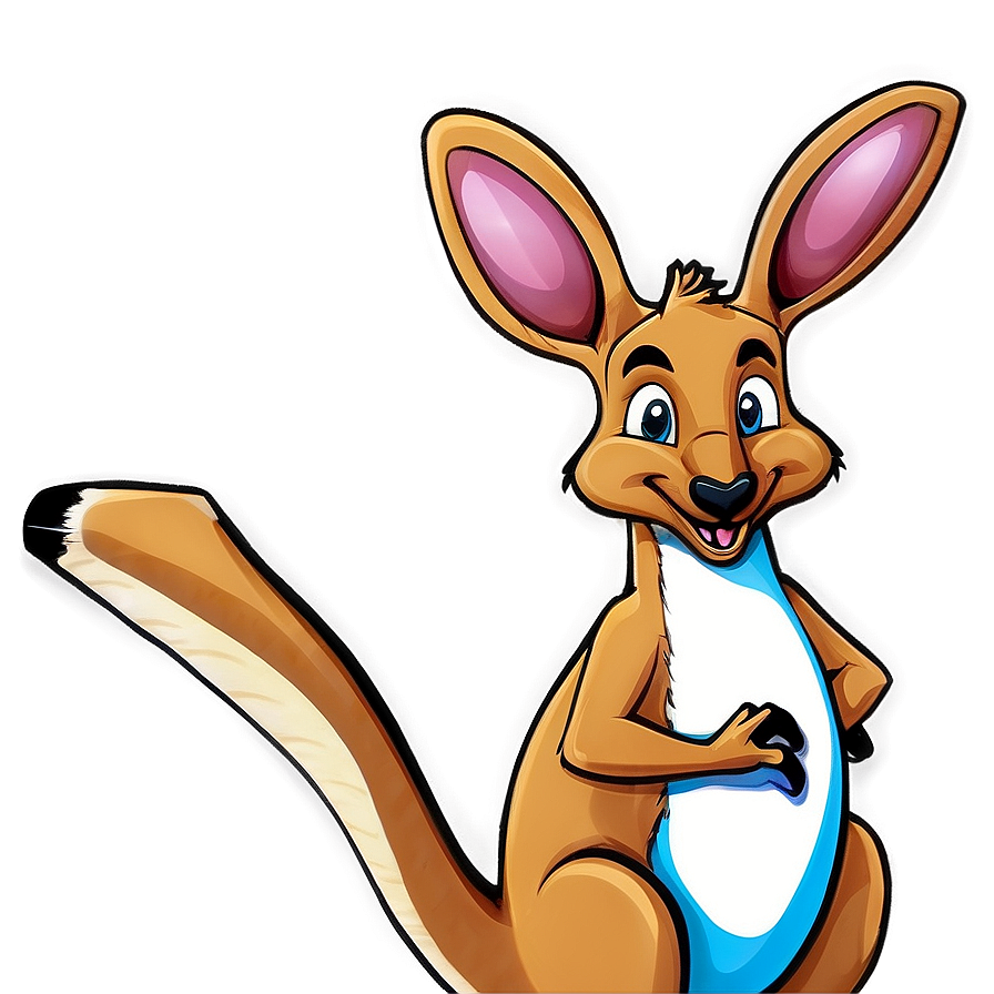 Cartoon Kangaroo PNG 59 PNG with transparent background