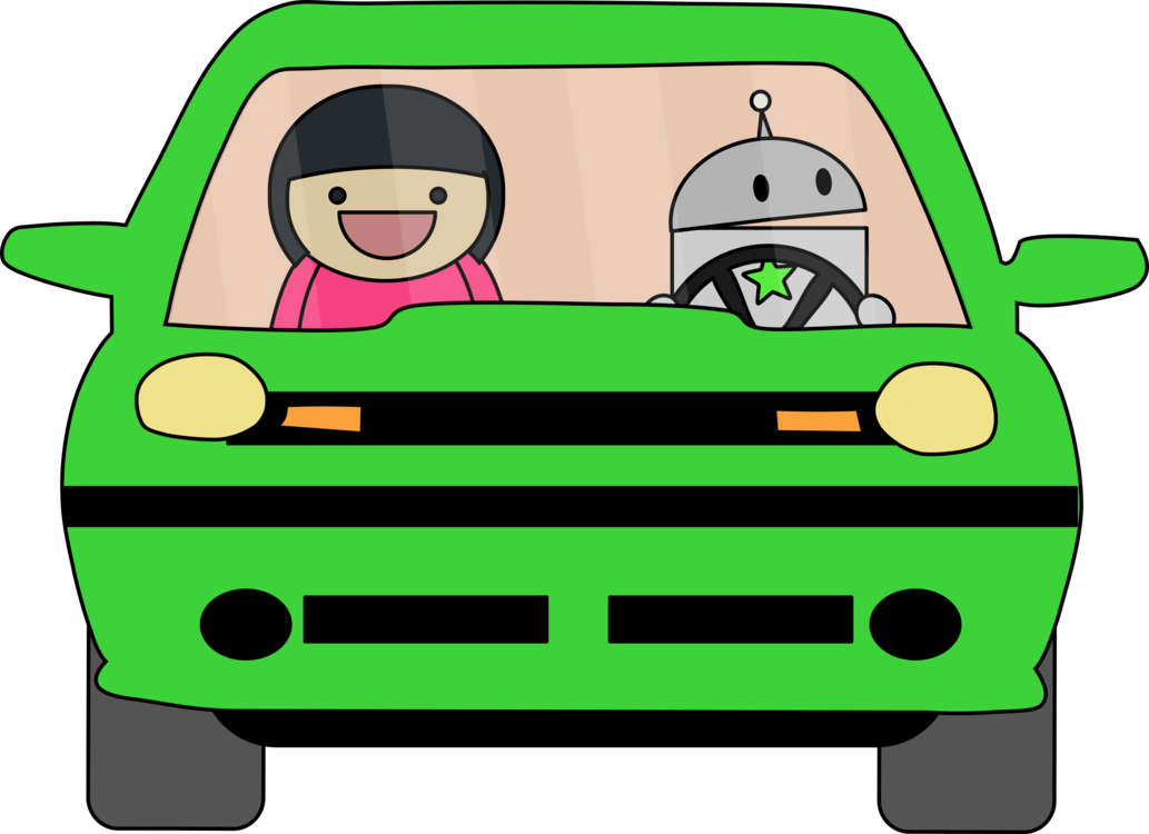 Car Clipart Driver Autonomous, HD Png Download PNG with transparent background