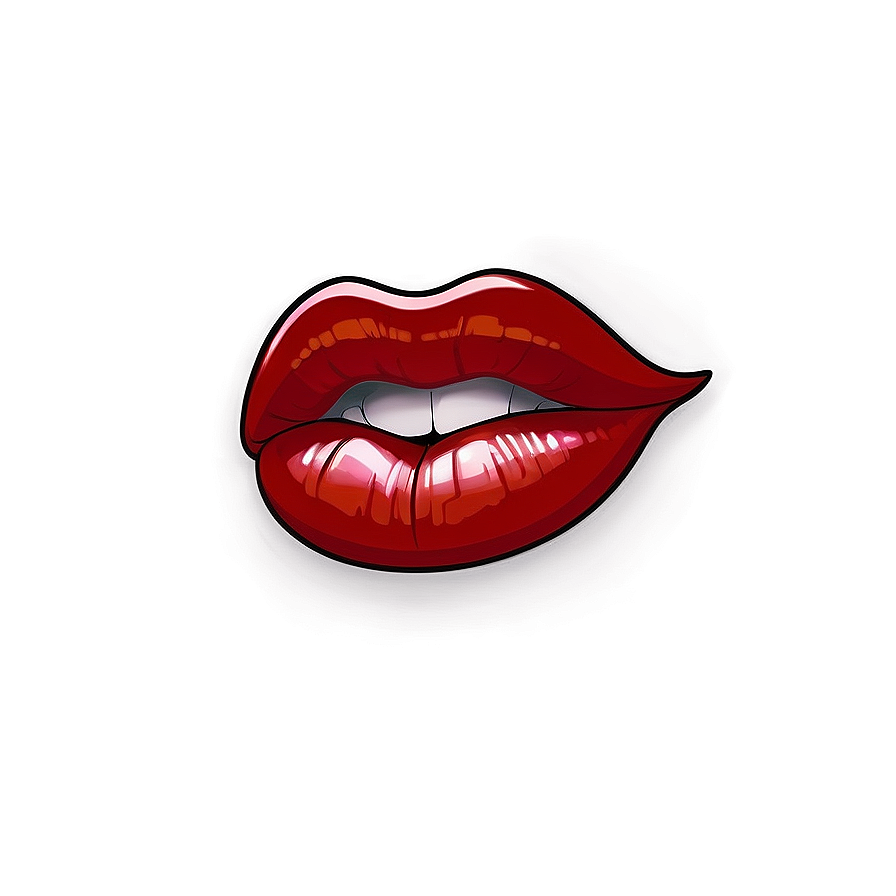 Cartoon Lip Png 49