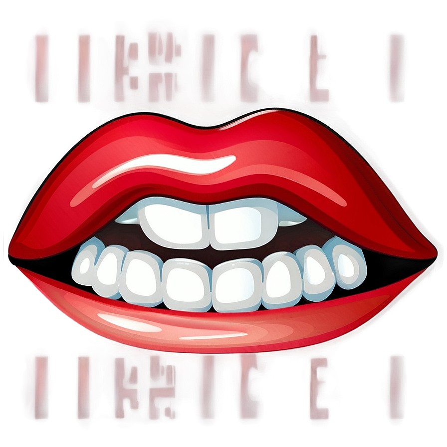 Cartoon Lip Png Edx