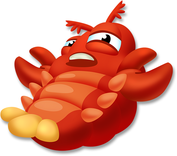 Lobsters Have Two Main States -swimming In The Pool - Hay Day Lobster, HD Png Download PNG with transparent background