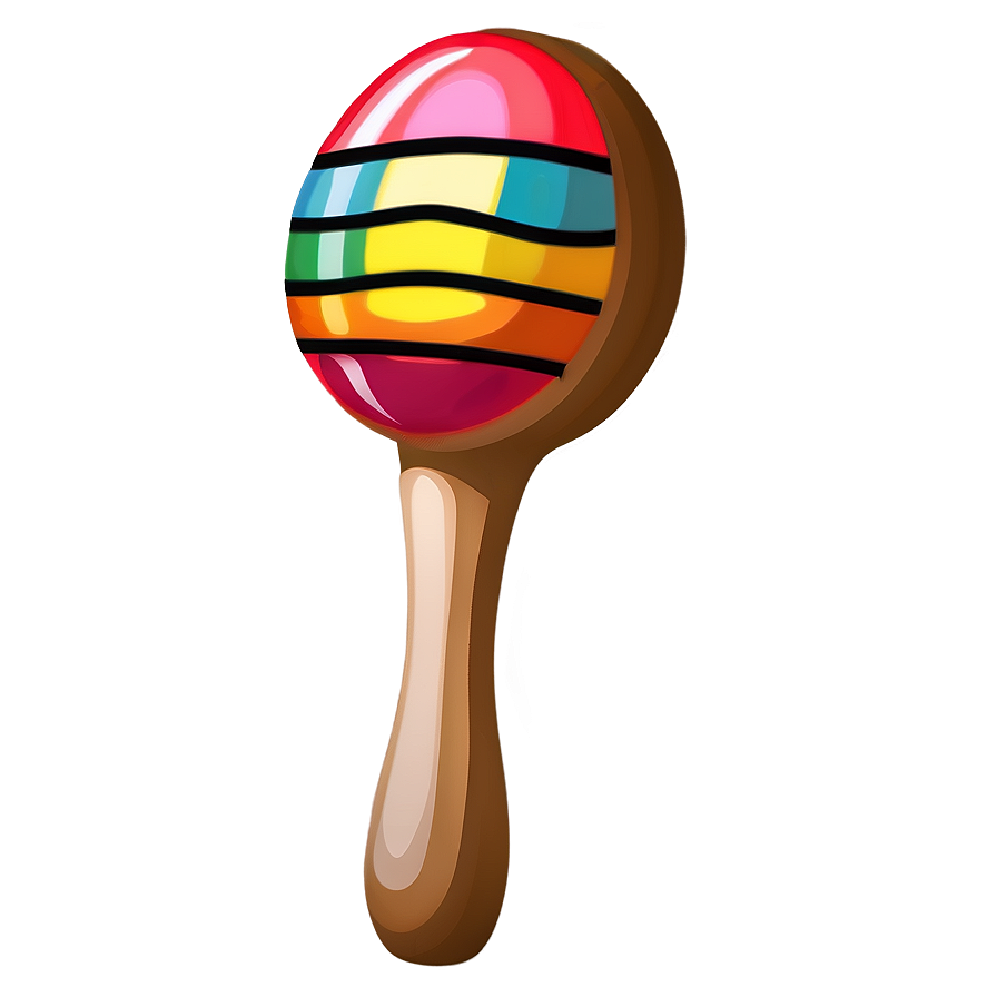 Cartoon Maraca Drawing Png 06122024