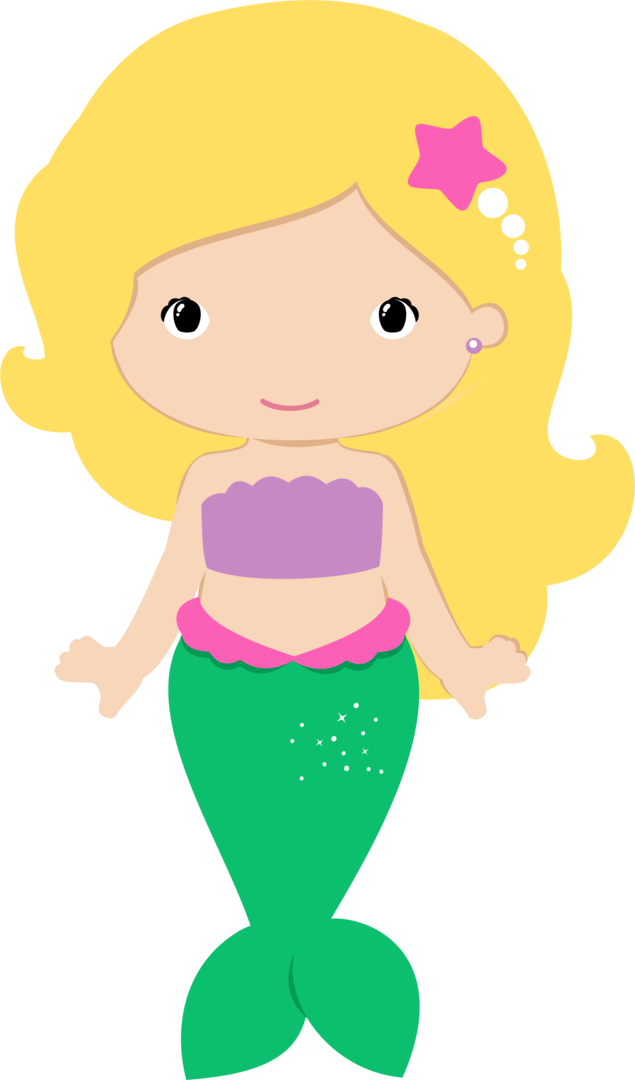 Cartoon Mermaid Illustration