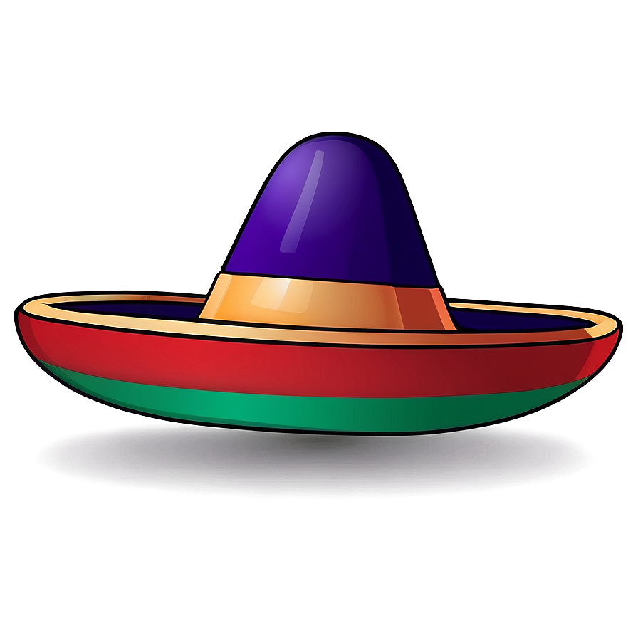 Cartoon Mexican Hat Png 2