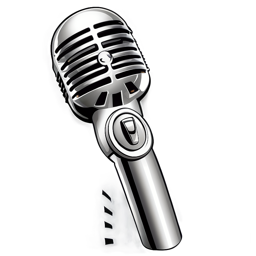 Cartoon Microphone Png Nvg